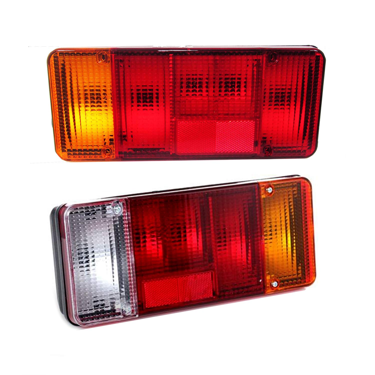 Promo Link 2x 12V 24V LKW Auto PKW KFZ Fahrgestell Anhänger Rückleuchten Heckleuchte Rücklicht Mit Kabel Promo Link 2x 12V 24V LKW Auto PKW KFZ Fahrgestell Anhänger Rückleuchten Heckleuchte Rücklicht Mit Kabel von Homry