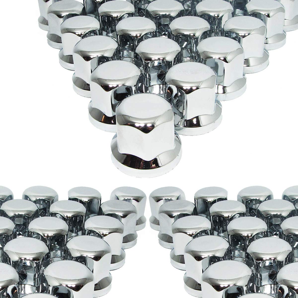 Promo Link 60x 32 mm Radmutterkappen Chrom Schrauben Kappen Kunststoff SW32 LKW Anhänger Auflieger Promo Link 60x 32 mm Radmutterkappen Chrom Schrauben Kappen Kunststoff SW32 LKW Anhänger Auflieger von Promo Link
