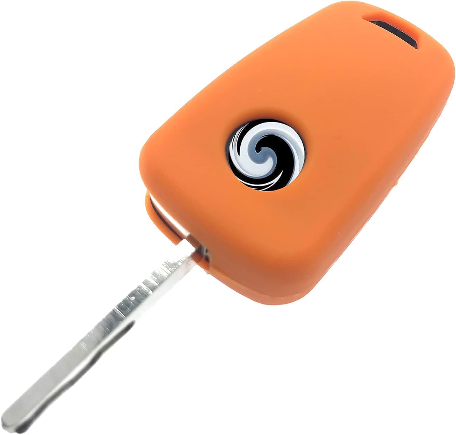 Protex Hochwertige Autoschlüssel-Schutzhülle, aus Silikon, Orange von Protex