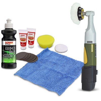 Proxxon Akku-Winkelpolierer - Ø 50 mm + 250 ml SONAX PROFILINE EX 04-06 Proxxon Akku-Winkelpolierer - Ø 50 mm + 250 ml SONAX PROFILINE EX 04-06 von Proxxon