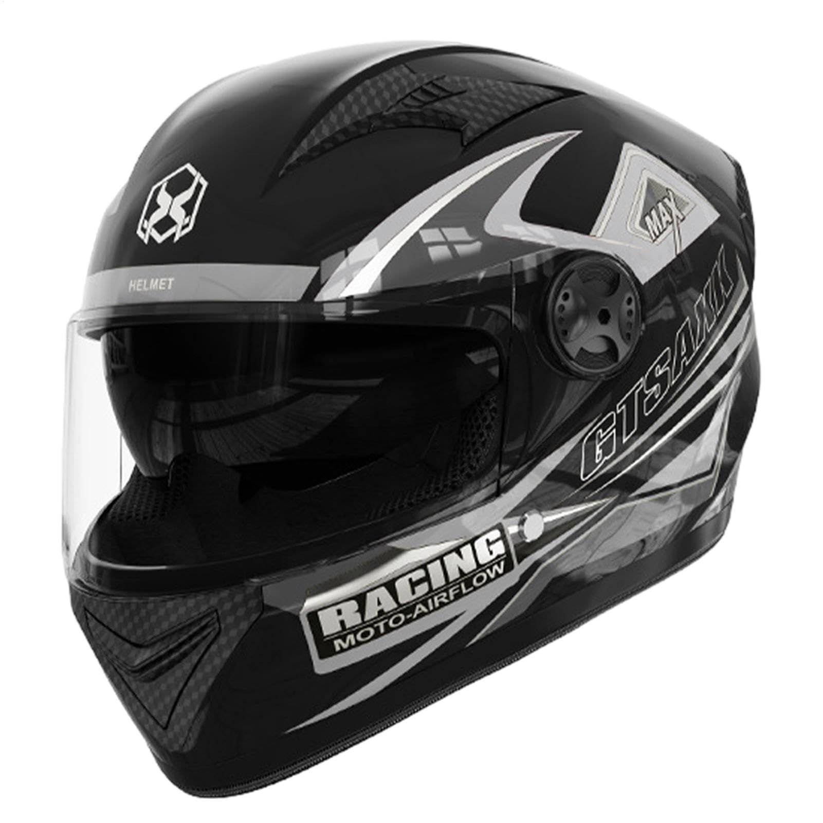 Helm Für Erwachsene Mit Doppelvisier, Sicherheitsschnalle, Schale Kombiniert Motorradhelm Mit Schutzbrille, Jethelm Roller-Helm Scooter-Helm Moped Mofa-Helm Helm Für Erwachsene Mit Doppelvisier, Sicherheitsschnalle, Schale Kombiniert Motorradhelm Mit Schutzbrille, Jethelm Roller-Helm Scooter-Helm Moped Mofa-Helm von Proypiax