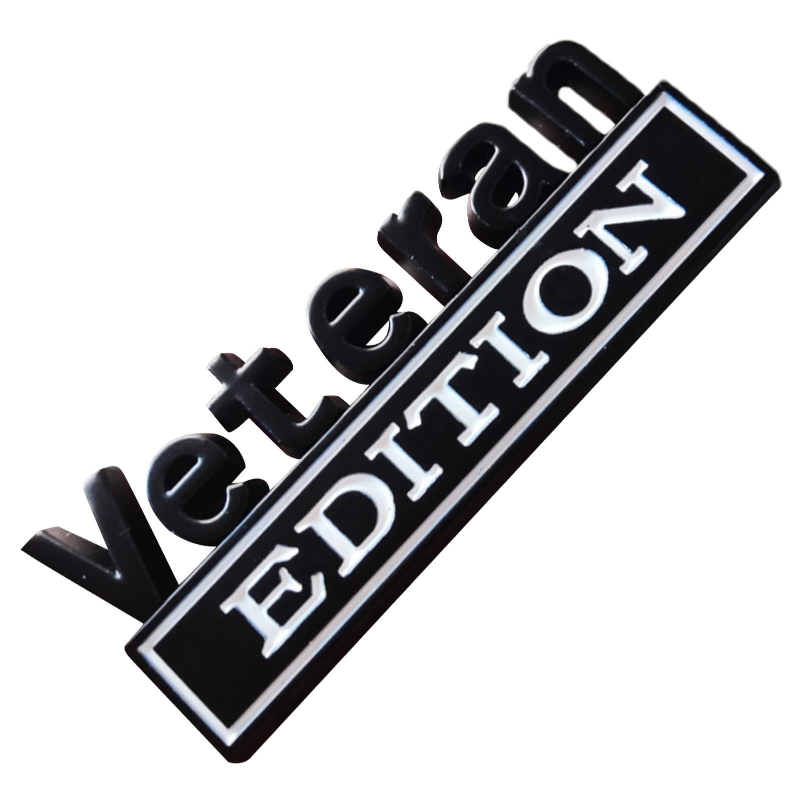 Proypiax Veteran Edition Auto-Metallemblem,Veteran Edition-Emblem,Auto-Embleme und Abzeichen - Auto-Metall-Emblem-Aufkleber, Buchstaben, Stoßstangenabzeichen, LKW-Klebeaufkleber für Fahrzeug, LKW Proypiax Veteran Edition Auto-Metallemblem,Veteran Edition-Emblem,Auto-Embleme und Abzeichen - Auto-Metall-Emblem-Aufkleber, Buchstaben, Stoßstangenabzeichen, LKW-Klebeaufkleber für Fahrzeug, LKW von Proypiax