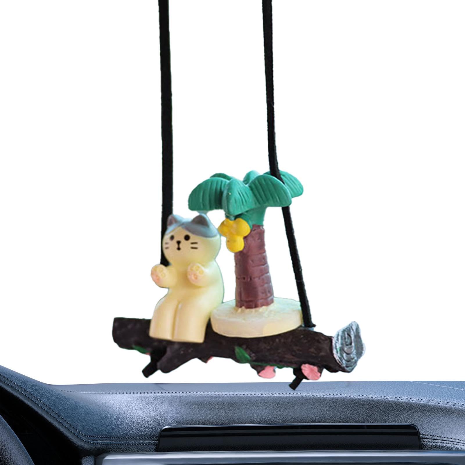 Pruojhw Katzenauto Ornament, niedliches Katzenauto Ornament | Automatischer Innenanhänger - Auto-Spiegel Ornamente, Figur Anhänger Niedliches Kätzchen Zweig Zubehör Pruojhw Katzenauto Ornament, niedliches Katzenauto Ornament | Automatischer Innenanhänger - Auto-Spiegel Ornamente, Figur Anhänger Niedliches Kätzchen Zweig Zubehör von Pruojhw