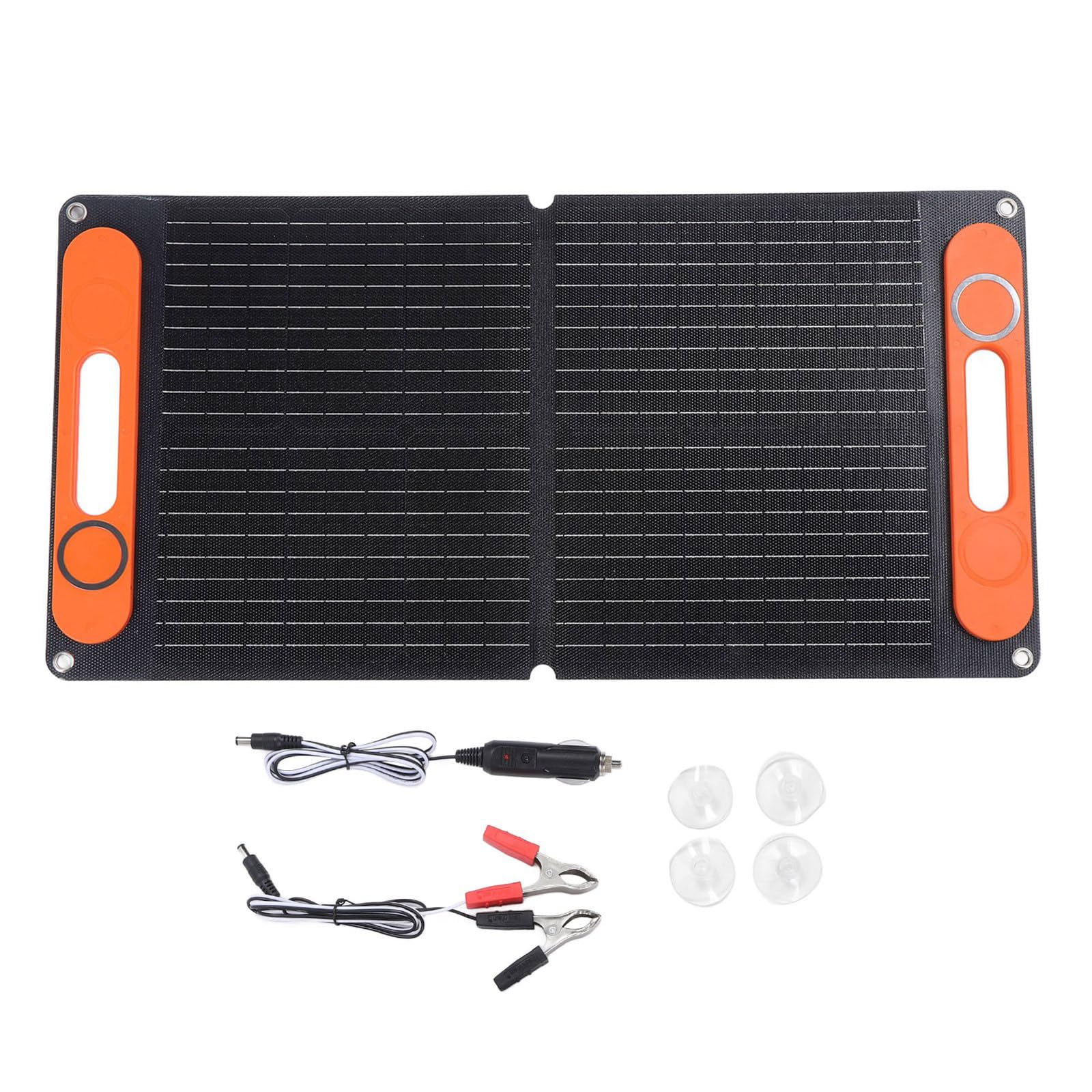 80W Tragbares Falten Solarpanel Doppel USB Anschluss Wasserdichtes ETFE Solar Panel Ladegerät Tragbare Mobile Leistung 80W Tragbares Falten Solarpanel Doppel USB Anschluss Wasserdichtes ETFE Solar Panel Ladegerät Tragbare Mobile Leistung von Psdndeww