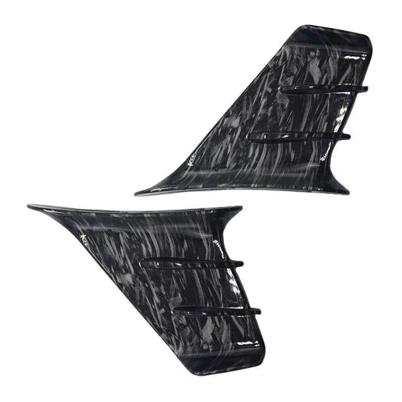 Aerodynamische ABS Motorradverkleidungen Winglets Spoiler Allgemeiner Seitenflügel Deflektor Seitenflügel Für Rennräder Motorräder von Psdndeww