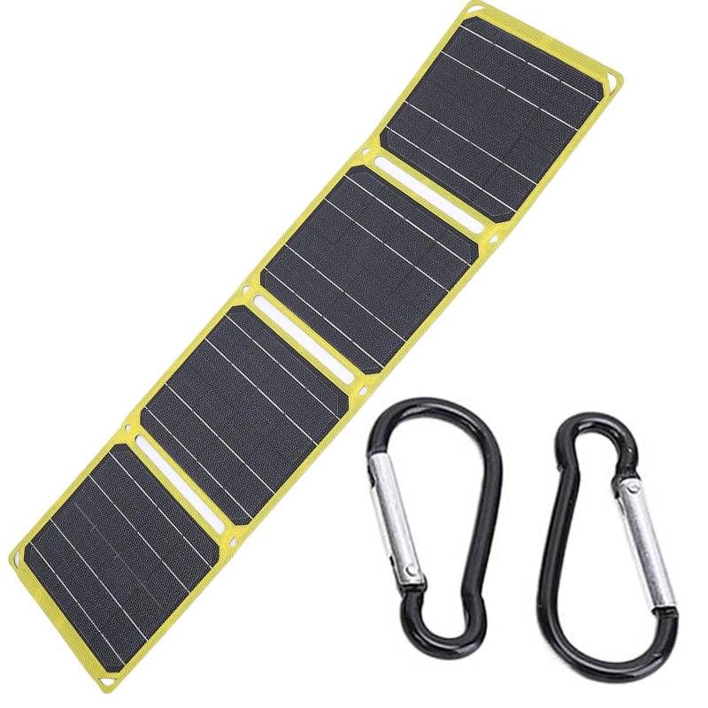 Hocheffizienz 40W ETFE FALTABLE SOLARS PANY Mit USB Und Ausgibt Tragbares Zubehör Für Camping Und Rucksacke Aus von Psdndeww