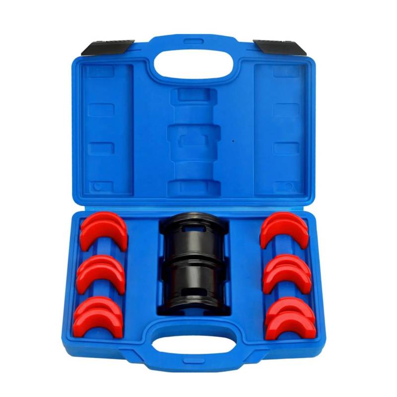Psdndeww Gabel Dichtungs Treiber Werkzeug Set Motorradzubehör Einstellbar 35 Mm-50 Mm Mit Cartrying Box von Psdndeww