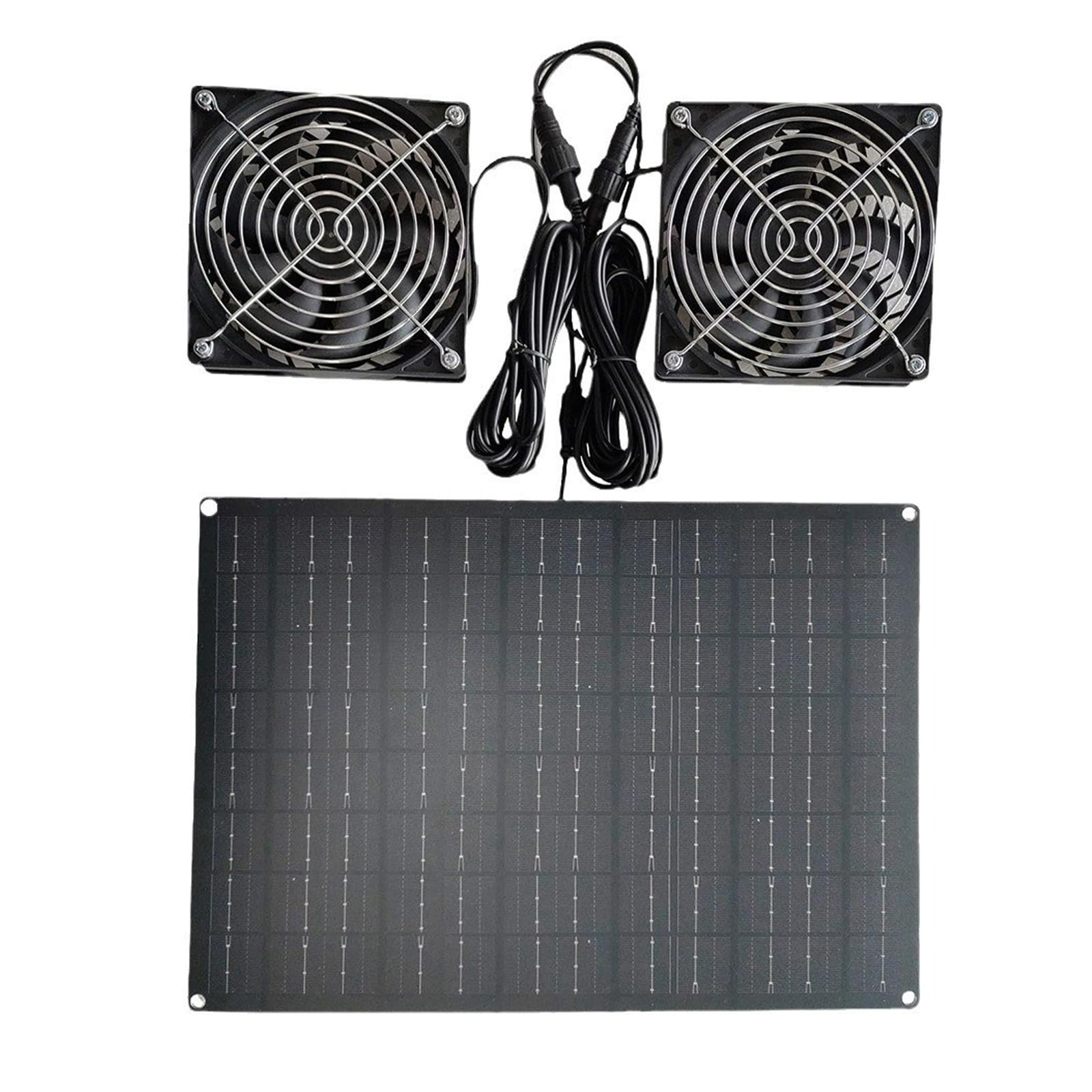 Upgrades 15W Solarpanel Mit 12 V Doppelbelüftungsventilatoren Monokristallines Solarpanel Mit Lüfter Für Outdoor Shed & Outdoor Shed Upgrades 15W Solarpanel Mit 12 V Doppelbelüftungsventilatoren Monokristallines Solarpanel Mit Lüfter Für Outdoor Shed & Outdoor Shed von Psdndeww