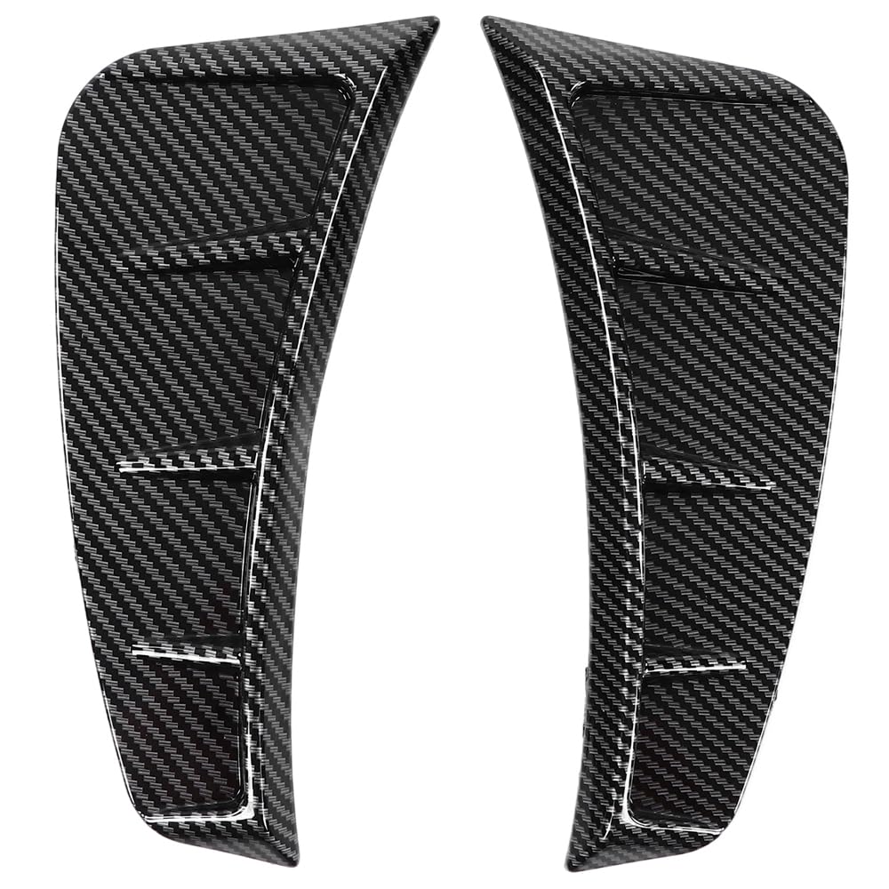 Lufteinlass Schaufel Paar Car Luftstrom Ansaugschaufel Dekorative Motorhaube Entlüftungsblende Abdeckung Universal Kohlefaser Style Bonnet Vent Hood Cover Lufteinlass Schaufel Paar Car Luftstrom Ansaugschaufel Dekorative Motorhaube Entlüftungsblende Abdeckung Universal Kohlefaser Style Bonnet Vent Hood Cover von Psytfei