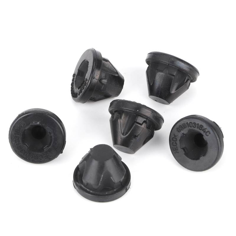 Befestigungselement Motorabdeckung Gummi 6 Stück Motorabdeckungstülle Gummiabdeckung Motorabdeckung 03G103184C Stopfen Befestigungsbuchse Tülle für PD100 PD140 PD170 von Psytfei
