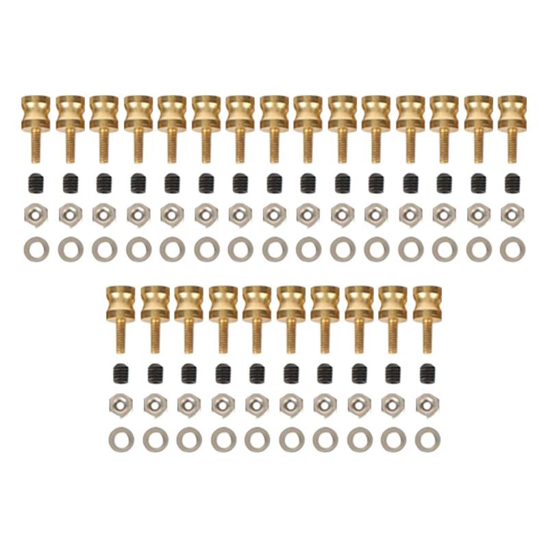 Gestängegestänge Stopper Schnellversteller RC Modell Schubstangenverbinder Gestängegestänge Stopper mit Schrauben Muttern Dichtungen für Modellboote Flugzeuge Hubschrauber(2mm) von Psytfei