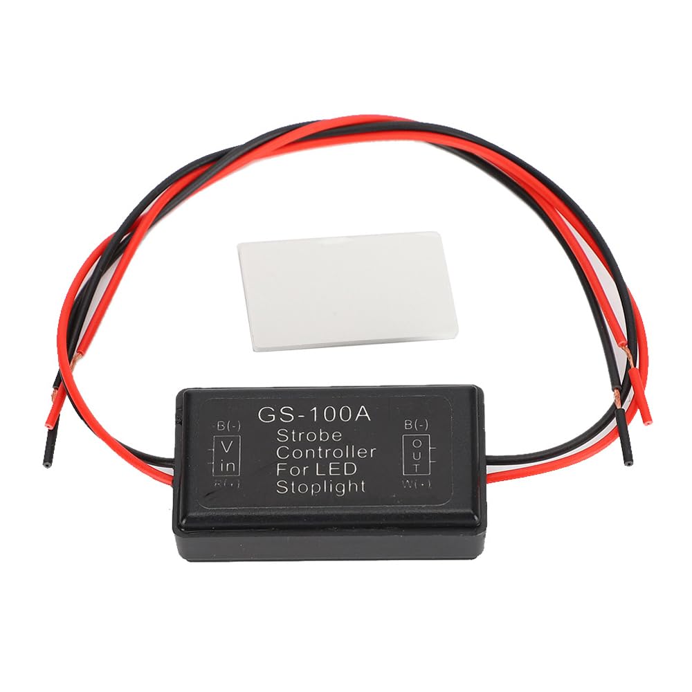 Psytfei LED Blitz Controller 12V-16V DC KFZ Rücklicht Sicherheitswarn Controller Blinker Blinkgeber Bremslicht Strobe Modul für LED Hohe Mount Bremsen Psytfei LED Blitz Controller 12V-16V DC KFZ Rücklicht Sicherheitswarn Controller Blinker Blinkgeber Bremslicht Strobe Modul für LED Hohe Mount Bremsen von Psytfei