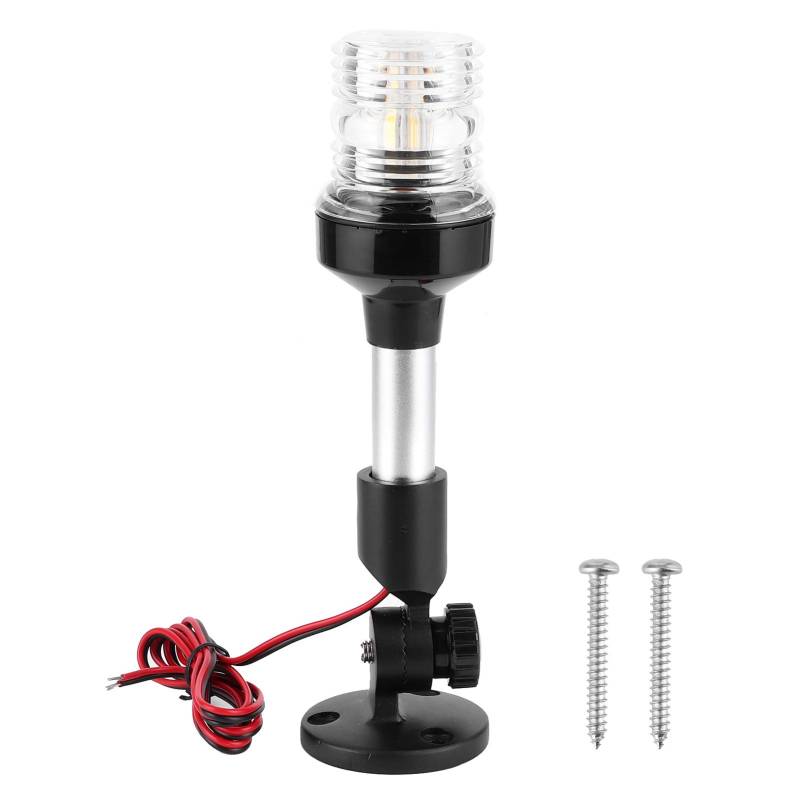 Psytfei Marine LED Boot Navigationslichter 9 Zoll 12V–24V Wasserdicht Segeln Signallicht Ankerlicht Rundum 360° LED Universelles IP66 Wasserdicht Signalleuchte fur Marine Boot Yacht von Psytfei