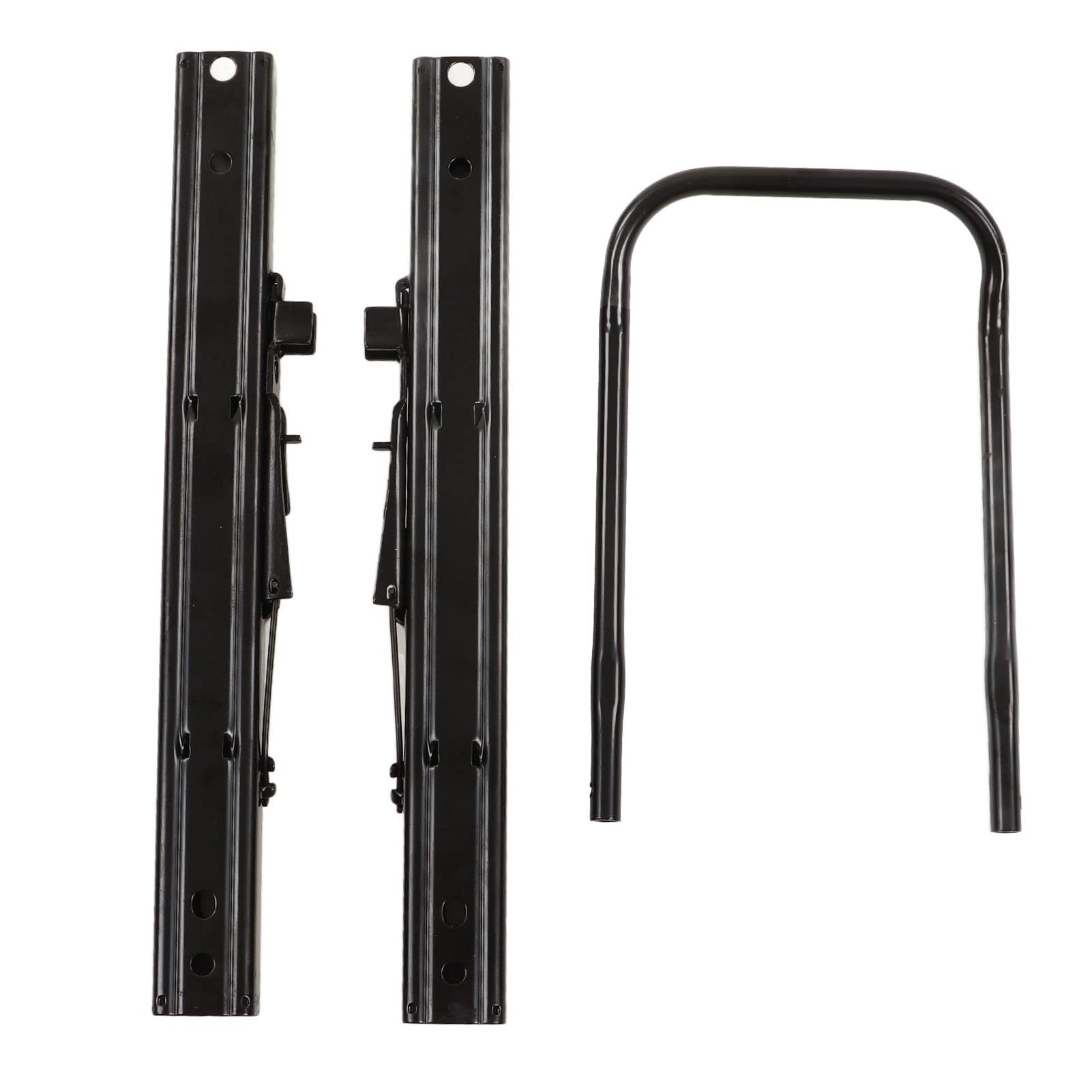 Sitzschienen Set Dual Verriegelungsschienen Halterungssatz Steel Einstellbar Satz Laufschienen Sitzkonsole Universelle für Wohnmobile Boote Lastwagen von Psytfei