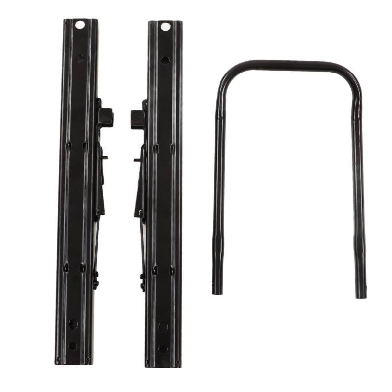 Sitzschienen Set Dual Verriegelungsschienen Halterungssatz Steel Einstellbar Satz Laufschienen Sitzkonsole Universelle für Wohnmobile Boote Lastwagen von Psytfei