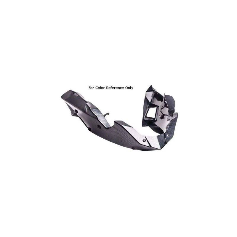 Bugspoiler Puig Yamaha MT-09 2014-2015 , MT-09 TRACER 2015 carbonlook Motorspoiler (für Akrapovic Anlage) von Puig Tec