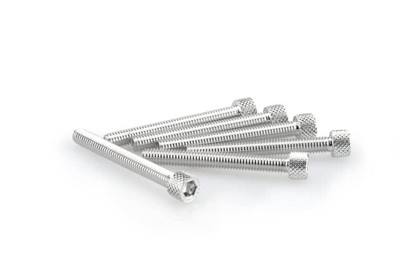 Blisterverpackung mit 6 Aluminiumschrauben M6 x 50mm von PUIG