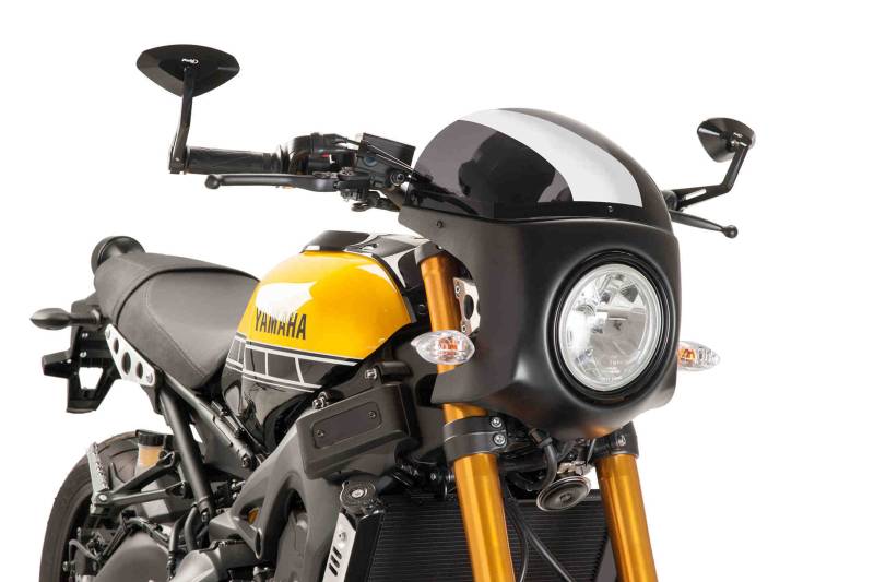 Lampenverkleidung Puig Retro Yamaha XSR 900 16-17 schwarz-dunkel getönt von Puig