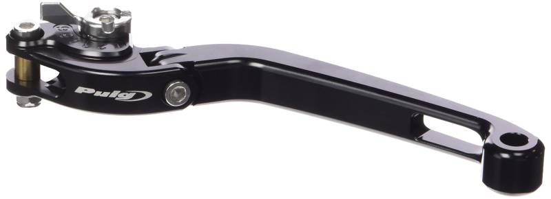 PUIG 210NP 3.0 Kupplungshebel. Schwarz klappbar mit Wahlschalter Silber von Puig