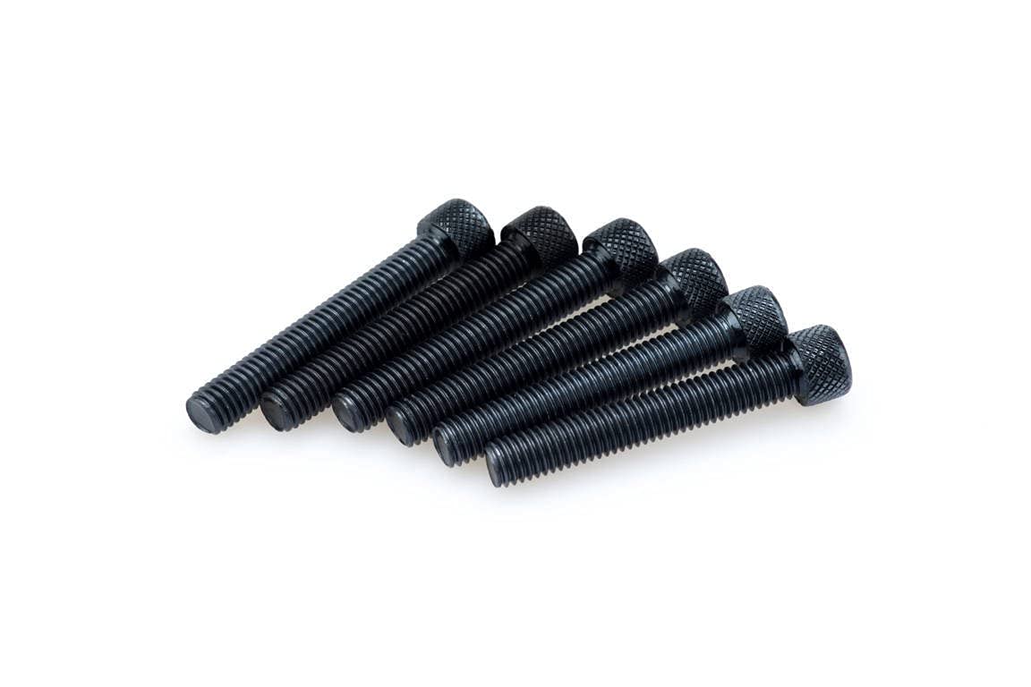 Puig 0524 N Blister 6 Schrauben Innensechskant, M8 x 50 mm, Farbe schwarz Puig 0524 N Blister 6 Schrauben Innensechskant, M8 x 50 mm, Farbe schwarz von Puig