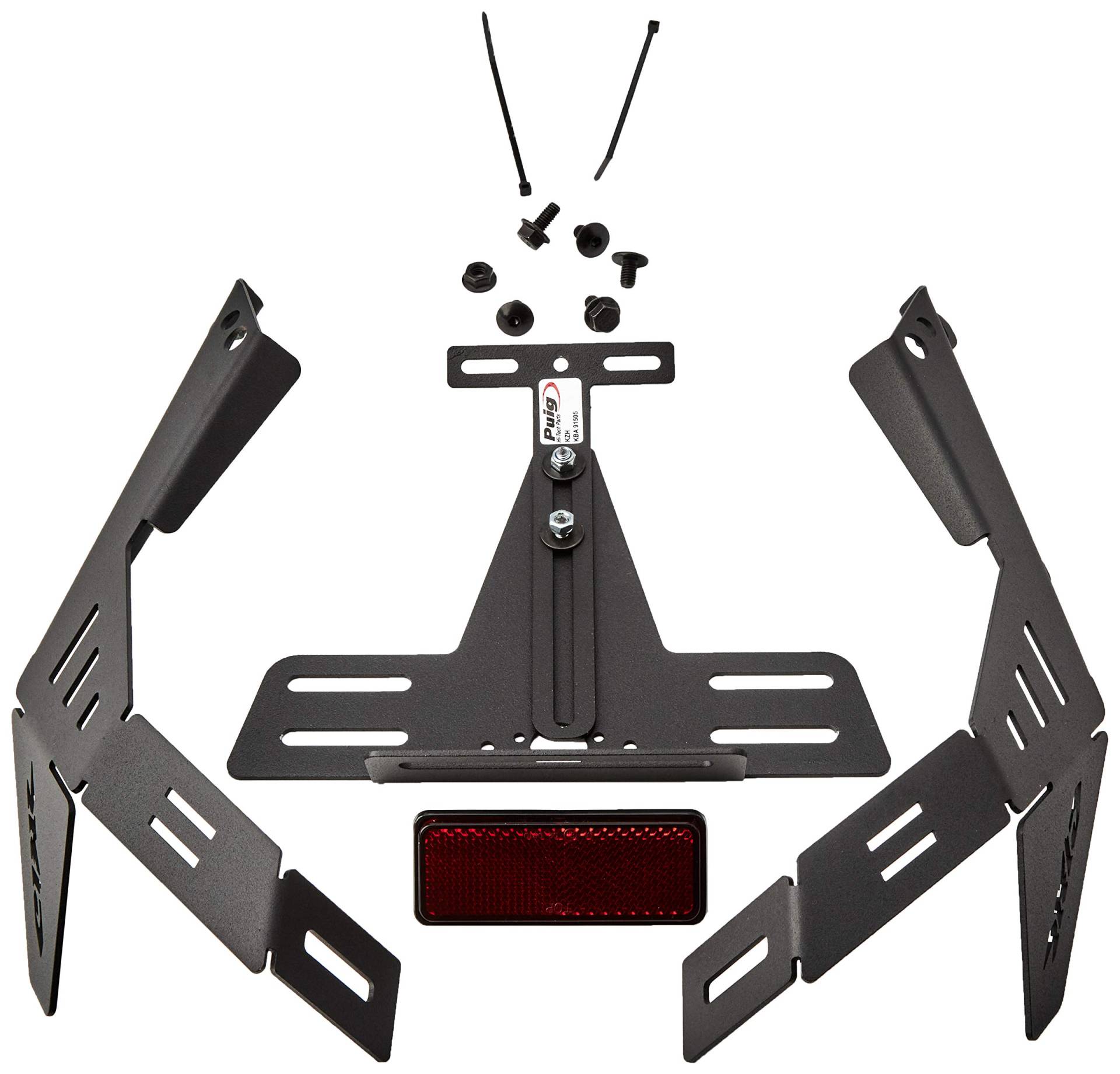 Puig 1612N Nummernschild für Honda CBR600RR 2003-2006, Schwarz Puig 1612N Nummernschild für Honda CBR600RR 2003-2006, Schwarz von Puig