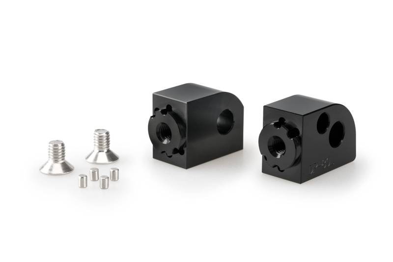 Puig 20839N Adapter Beifahrer Fussrasten- Gummipad Adjustierbar Schwarz von Puig