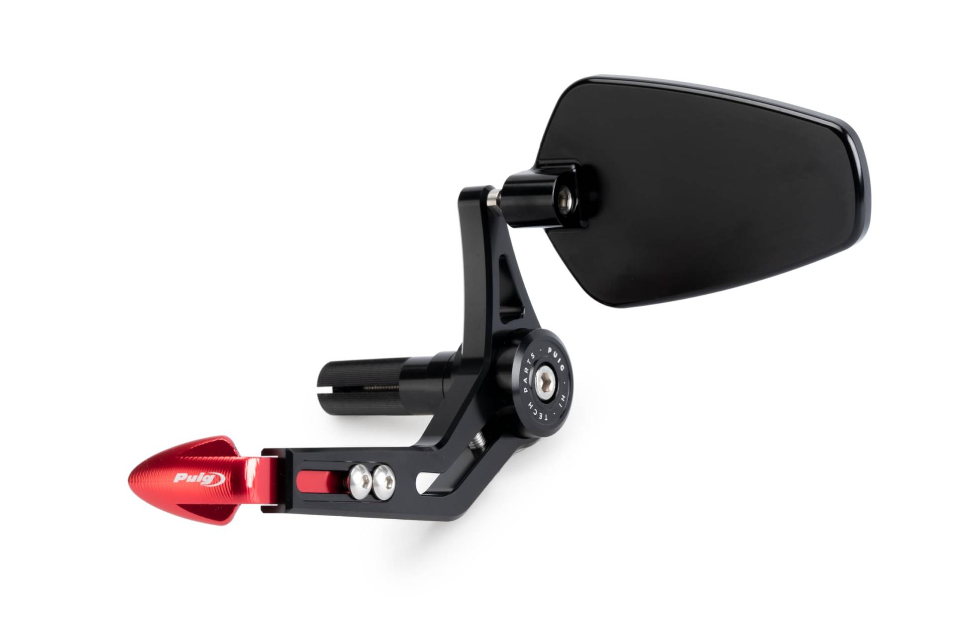 Puig 21441R Kupplungs- Und Bremshebelschutz mit Ruckspiegel Pro Rot Puig 21441R Kupplungs- Und Bremshebelschutz mit Ruckspiegel Pro Rot von Puig