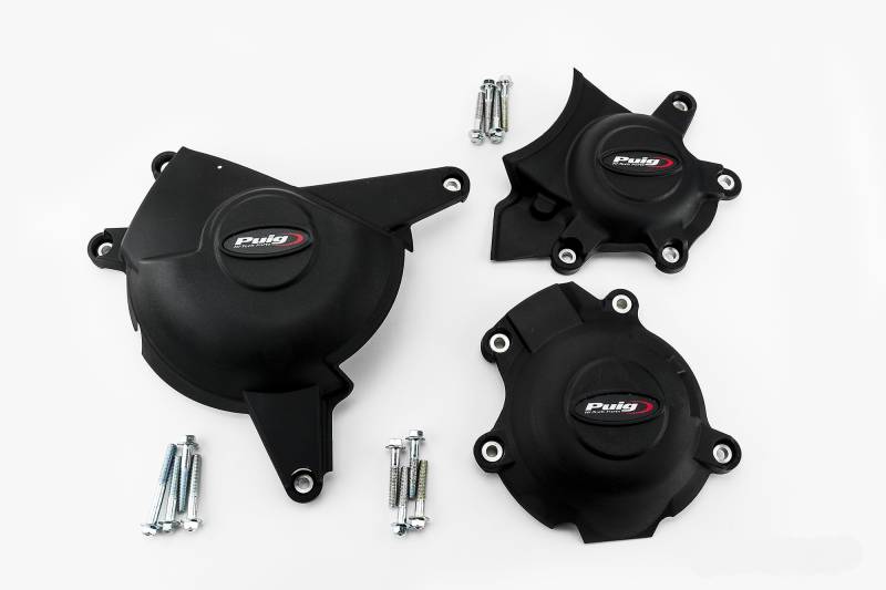Puig 21517N Motorschutzhaube Track für Championship Schwarz von Puig