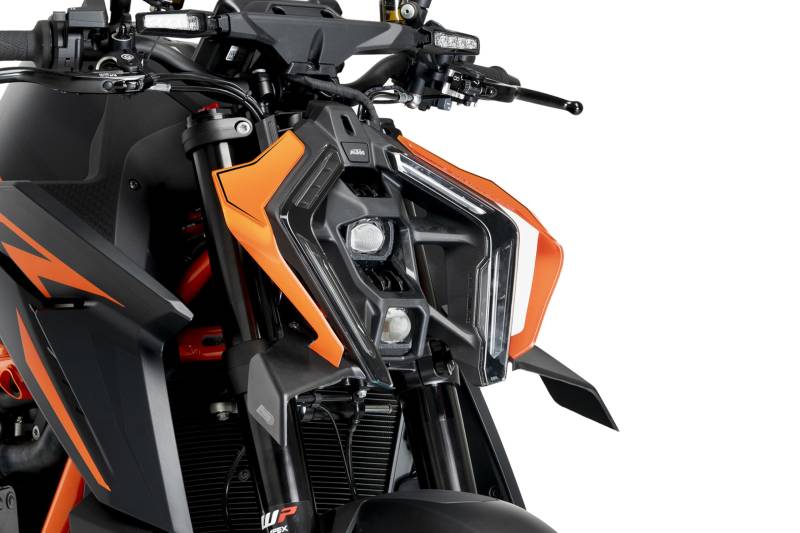 Puig 21909J Frontspoiler Downforce Naked für bessere Aerodynamik und Stabilität, Mattschwarz von Puig