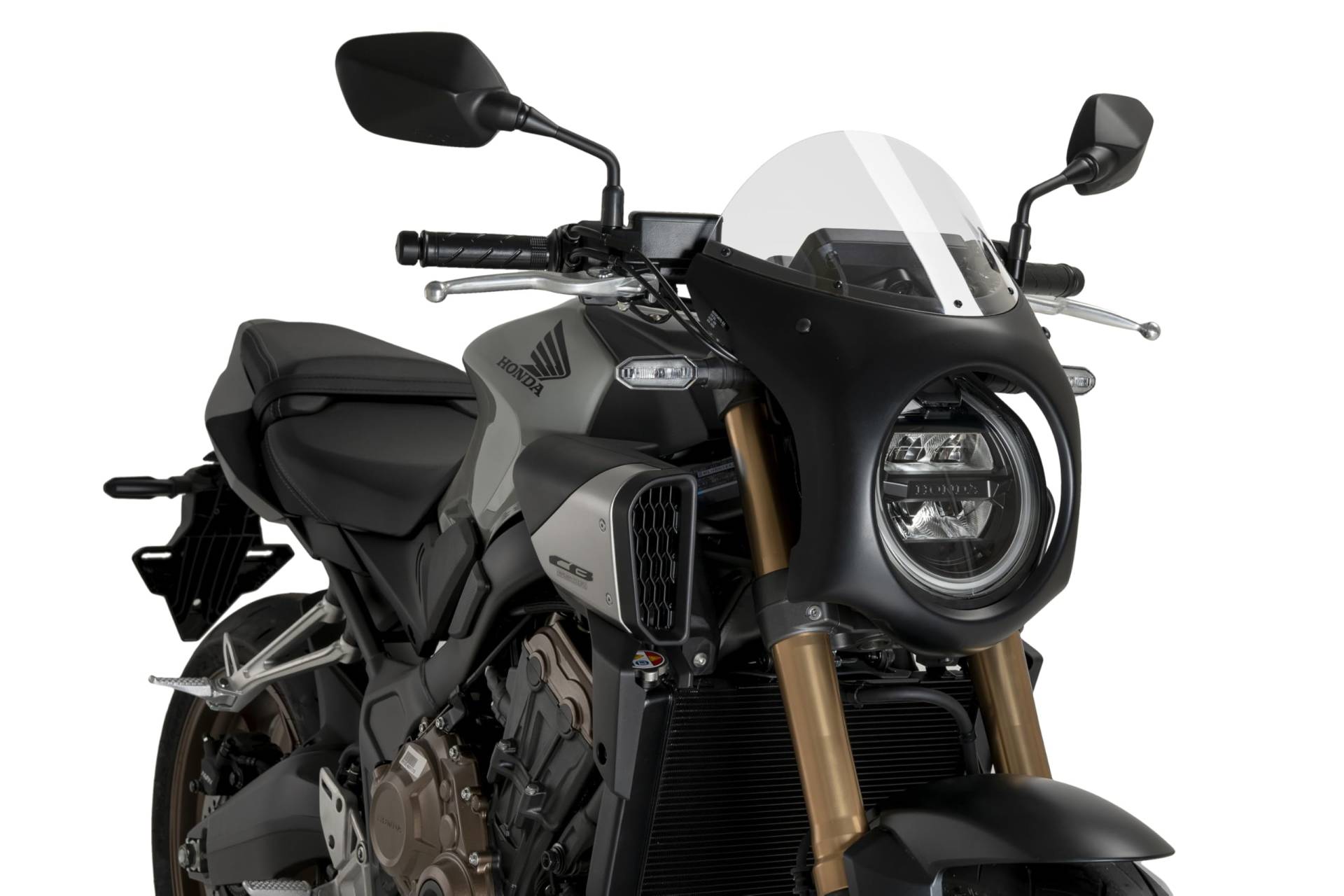 Puig 21961W Retro-Verkleidungscheibe Vintage-Design und optimaler Schutz für Ihr Motorrad, in Transparent Puig 21961W Retro-Verkleidungscheibe Vintage-Design und optimaler Schutz für Ihr Motorrad, in Transparent von Puig