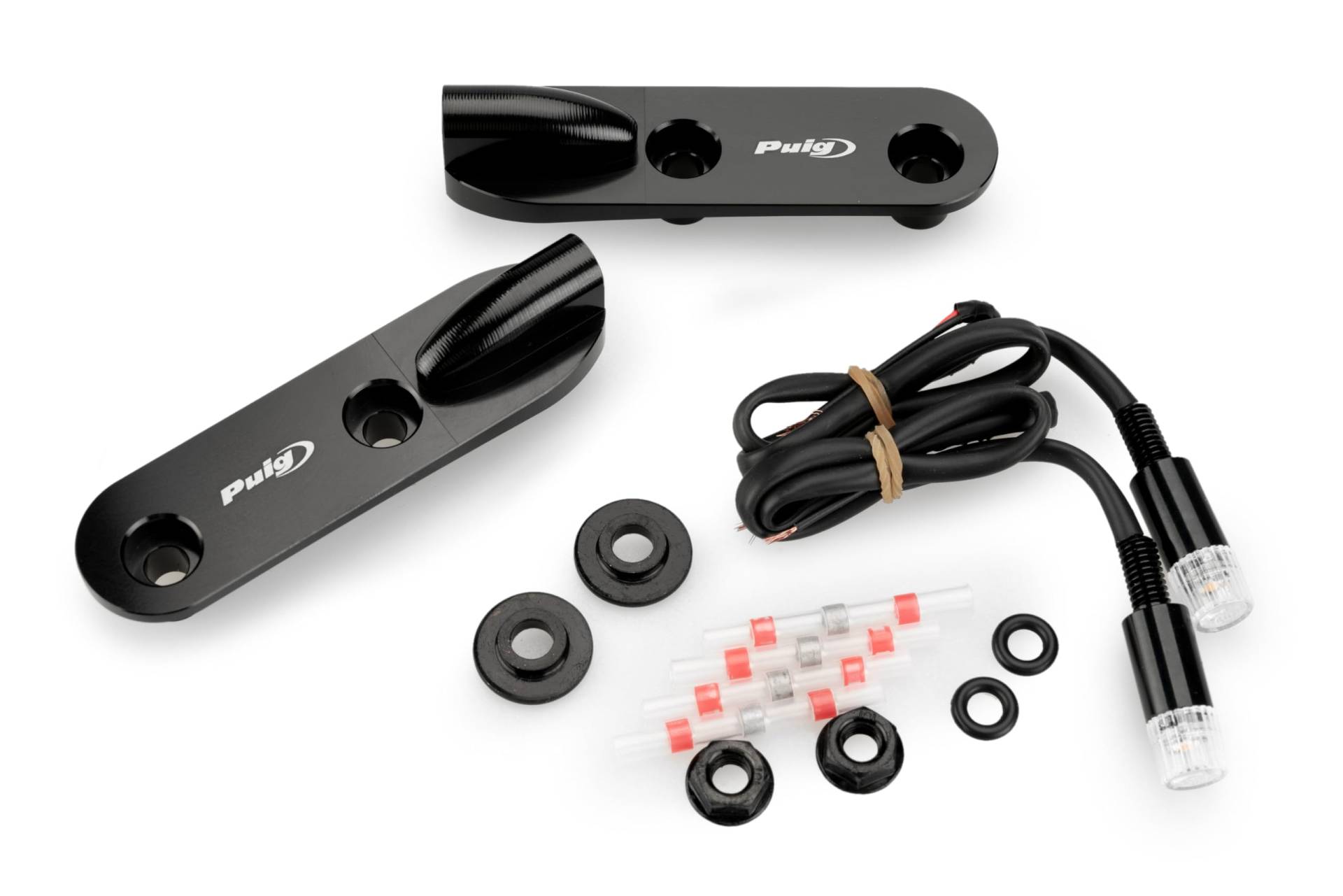Puig 22044N Rückspiegel Kappen mit Tab Blinkerset Schwarz Puig 22044N Rückspiegel Kappen mit Tab Blinkerset Schwarz von Puig