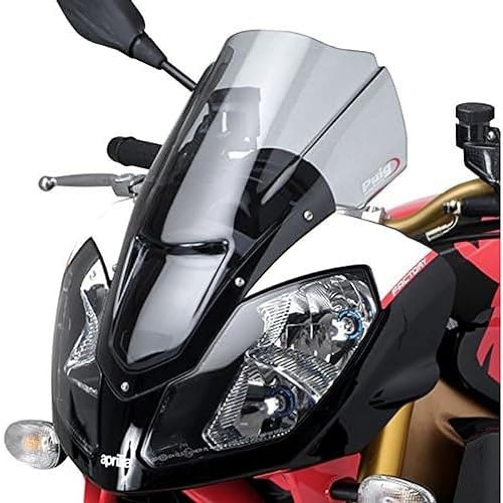 Puig 4110H Kuppel Racing Aprilia Tuono 1000r 06-10, Transparent/Rauchgrau von Puig