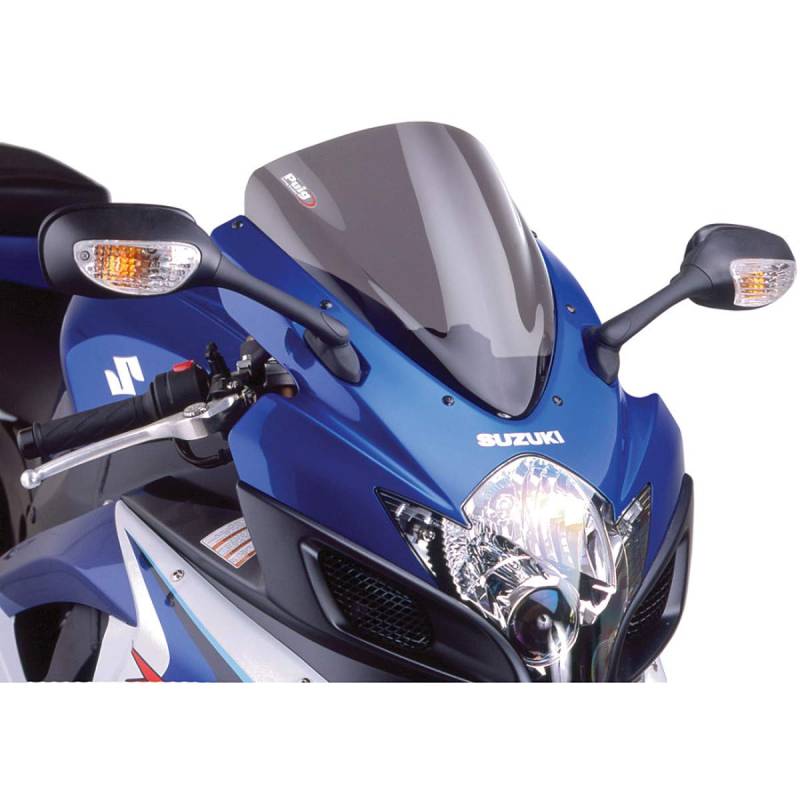 Puig 4363H Kuppel Racing Suzuki GSX-R1000 07-08, Transparent/Rauchgrau von Puig