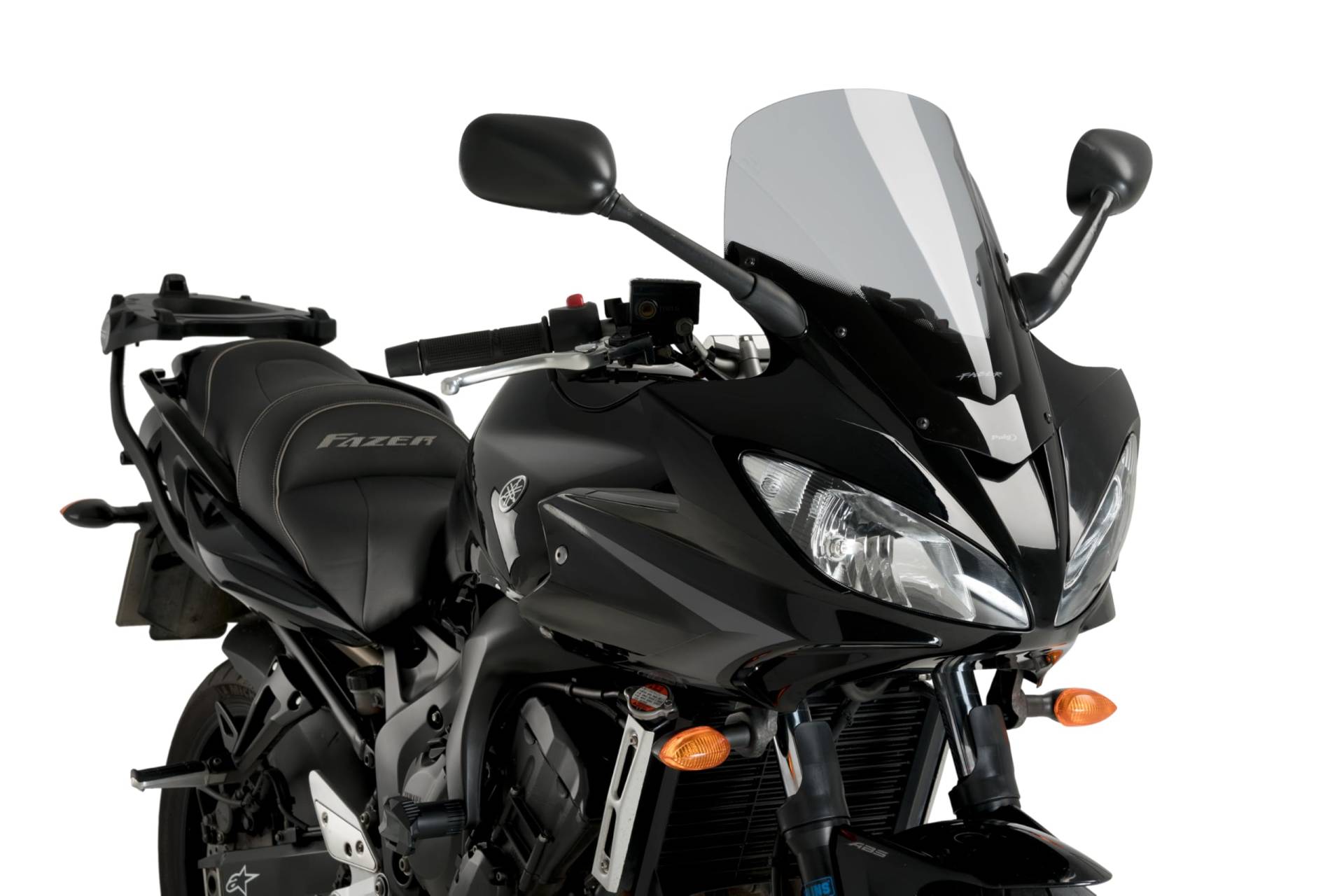 Racing-Windschild Puig Referenz 4366H in Rauchgrau für Motorrad mit sportlichem und aerodynamischem Design, gefertigt aus widerstandsfähigem Material und im Windkanal entwickelt Racing-Windschild Puig Referenz 4366H in Rauchgrau für Motorrad mit sportlichem und aerodynamischem Design, gefertigt aus widerstandsfähigem Material und im Windkanal entwickelt von Puig