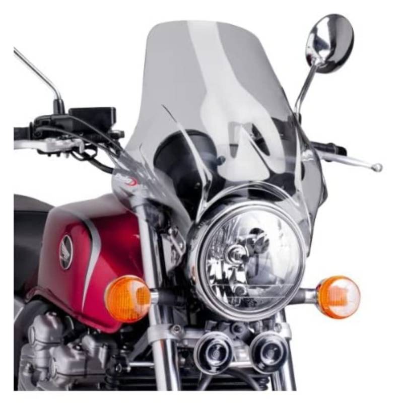 Puig 4643H Windschutzscheibe modell plus CB600f Hornet 03-04 Transparent / Rauchgrau von Puig
