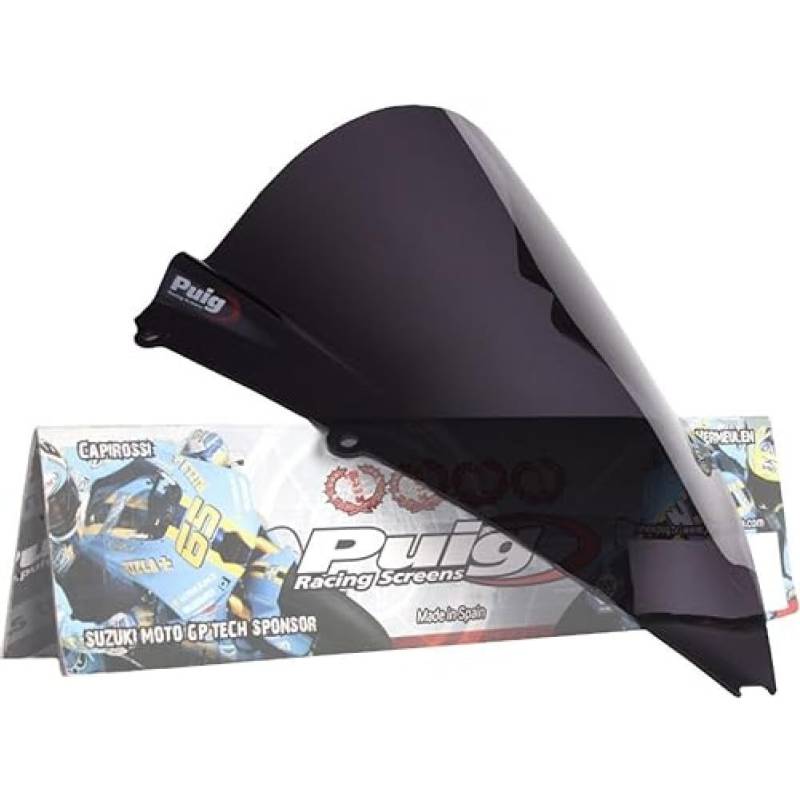 Puig 4945F Kuppel Racing Aprilia RSV4 09-12/RS125 11-14, Transparent/Dunkelgrau Rauch, Stärk getönt von Puig