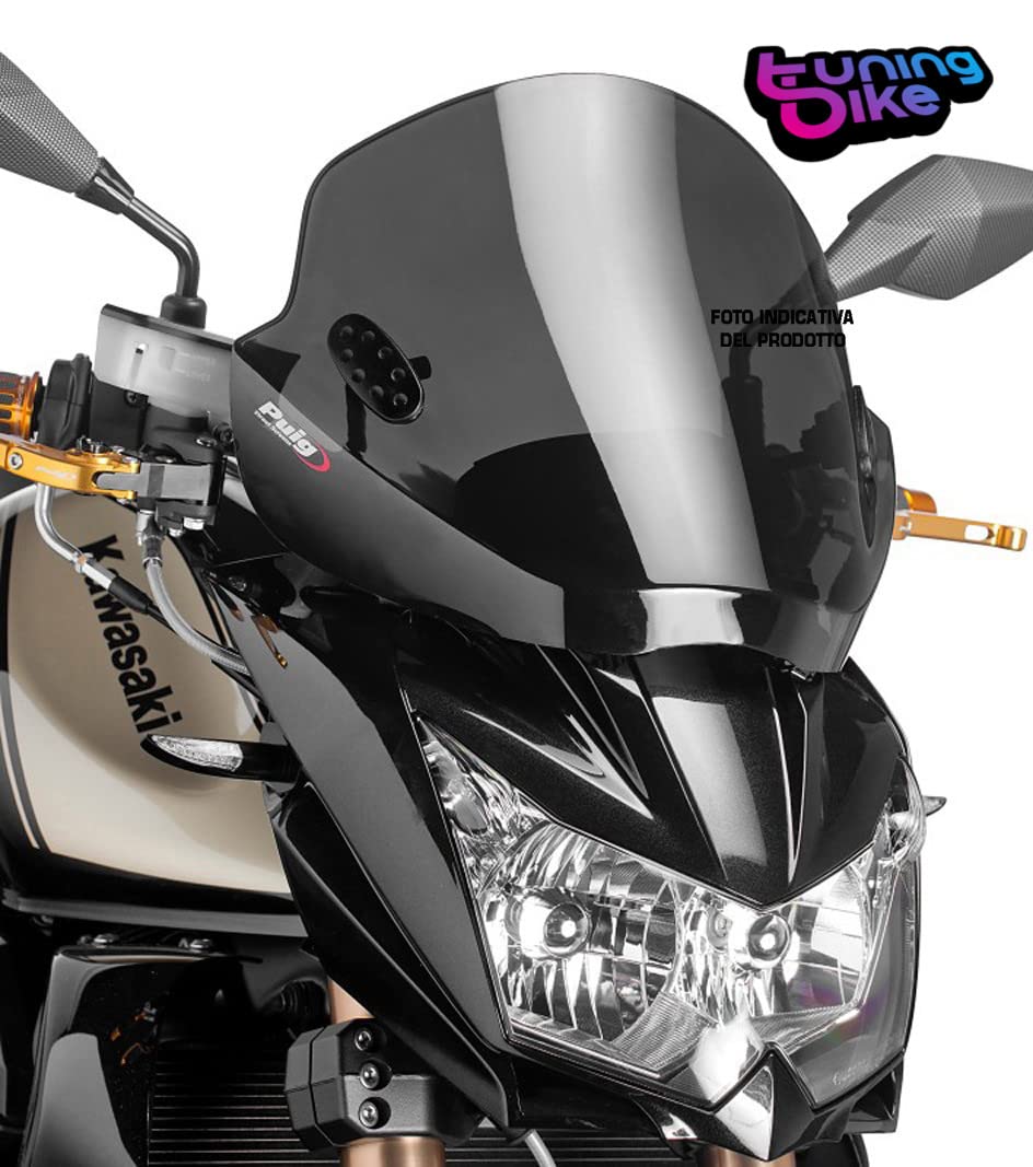 Puig 6407F Windschutzscheibe modell Stream ER6n 12 Transparent / Dunkelgrau Rauch Puig 6407F Windschutzscheibe modell Stream ER6n 12 Transparent / Dunkelgrau Rauch von Puig