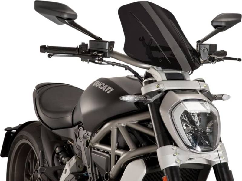 Puig Windschutzscheibe New GEN. Touring Ducati X-DIAVEL/S 16- C/Dark Smoke von Puig