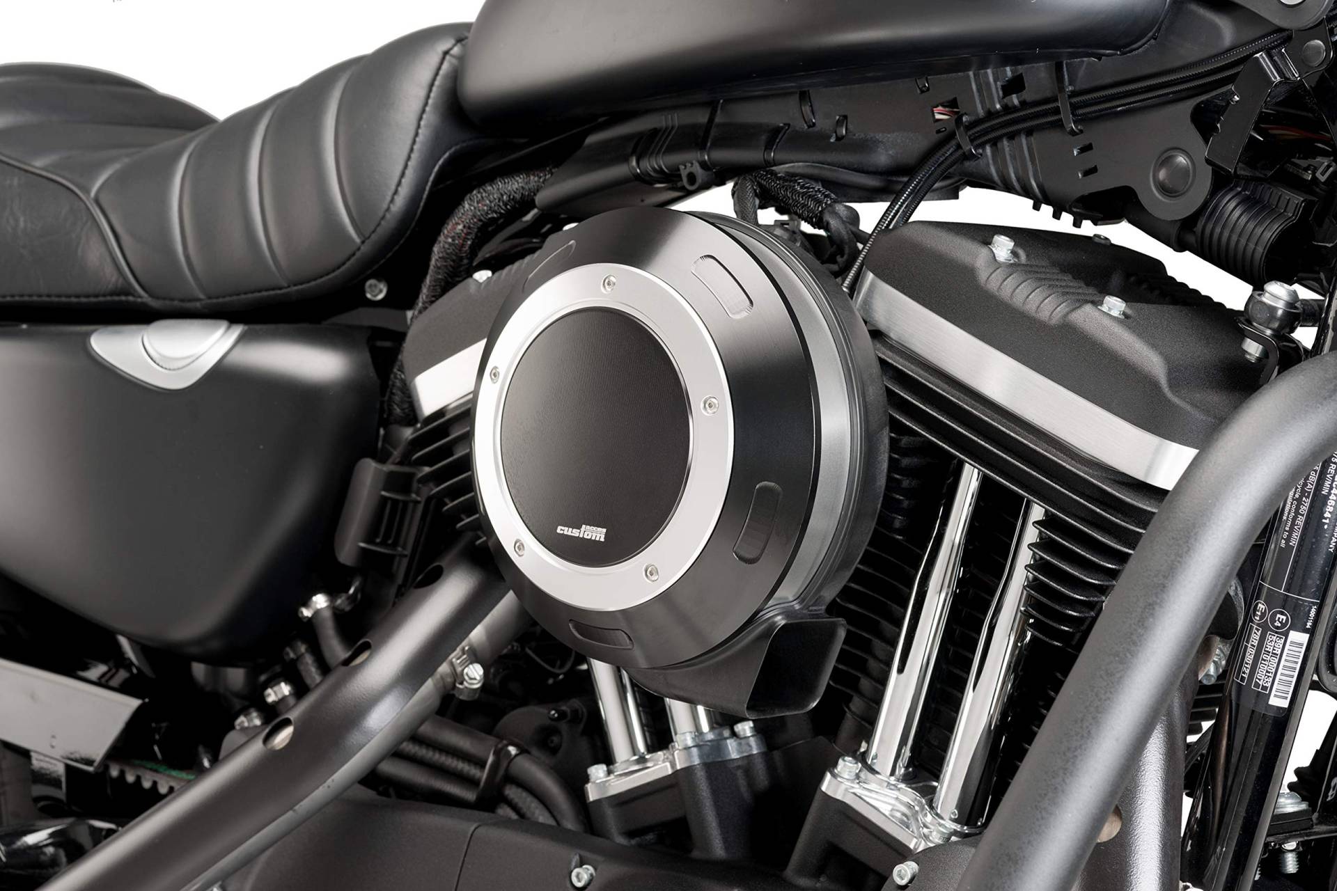 Puig Filterabdeckung 9993N für Harley Davidson Sportster 883 Iron 16'-18', Schwarz Puig Filterabdeckung 9993N für Harley Davidson Sportster 883 Iron 16'-18', Schwarz von Puig