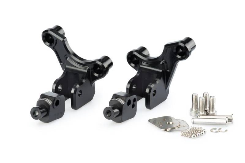 Puig Fussrasten Adapters Set Fahrer 9484N für Honda X-Adv 17'-18', Schwarz von Puig