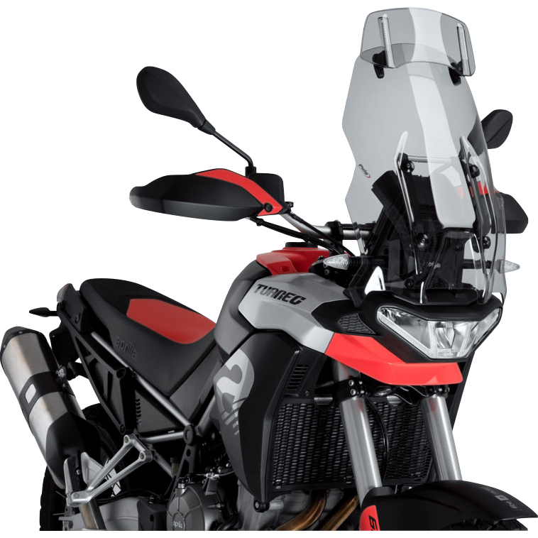 Puig Tourenscheibe mit Aufsatzspoiler getönt für Aprilia Tuareg 6 Puig Tourenscheibe mit Aufsatzspoiler getönt für Aprilia Tuareg 6 von Puig