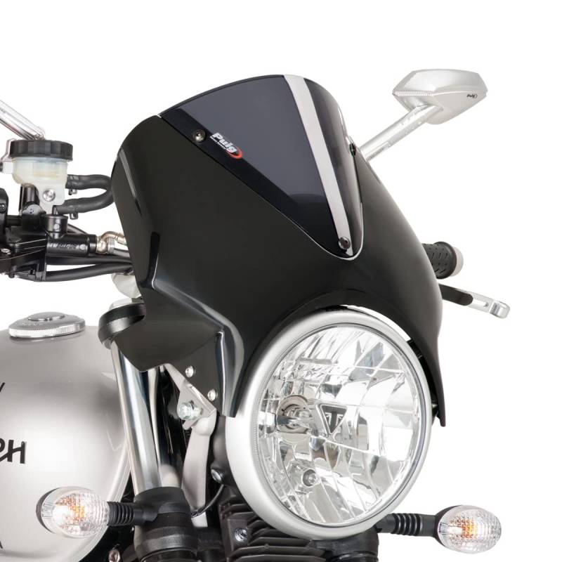 Windschild Puig Vision kompatibel für Kawasaki Z 900/650 RS dunkel getont von Puig