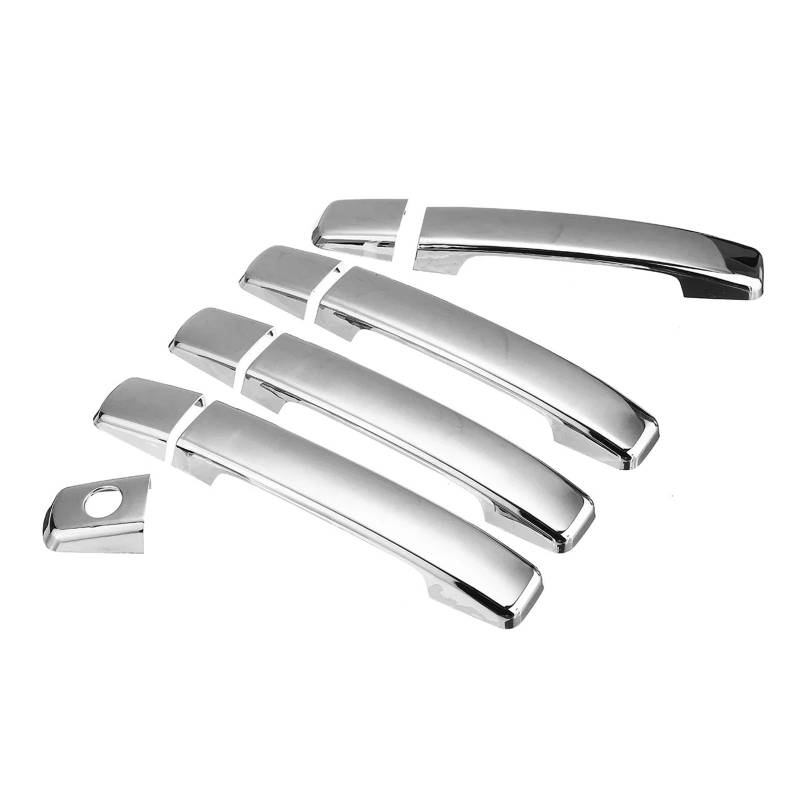 Auto-Außentürgriff Für Nissan Für Navara Für D40 2005-2015 9 Teile/satz Chrom Kunststoff Äußere Türgriff Abdeckung Auto Außentürgriff von Punxdda