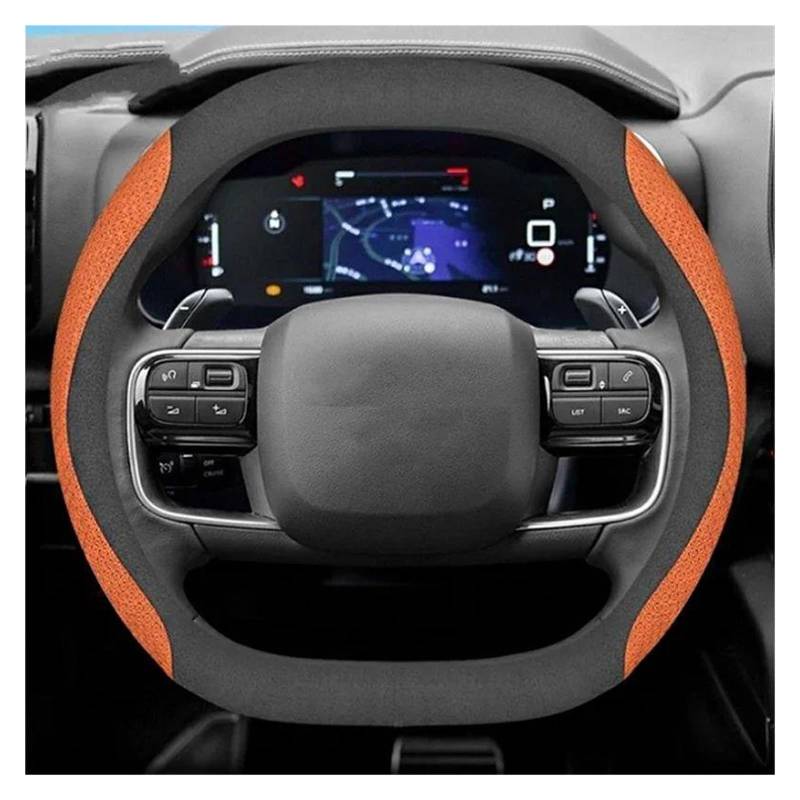 Punxdda Lenkradbezug Für Dacia Duster 2024/2025, Leder, B von Punxdda