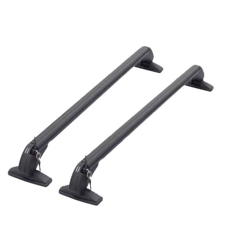 Dachgepäckträger 1 Paar Universal Fahrzeug Auto Dach Rack Schiene Bar Gepäck Träger Mit Schloss Horizontale Bar Rahmen Dachgepäckträger Querträge(E) von Punxdda