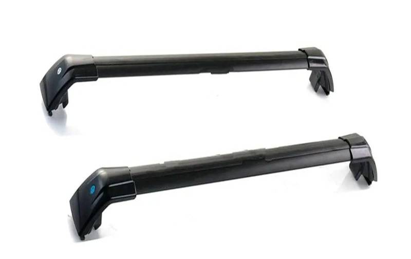 Dachgepäckträger Für Acura Für RDX 2019-2024 2PCS Querstangen Gepäckträger Dachträger Relingträger Abschließbar Dachgepäckträger Querträge(Schwarz) von Punxdda