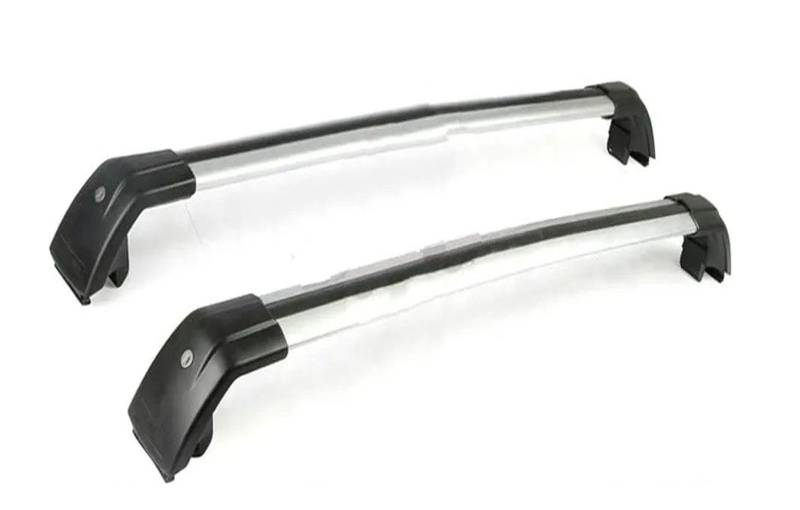 Dachgepäckträger Für Acura Für RDX 2019-2024 2PCS Querstangen Gepäckträger Dachträger Relingträger Abschließbar Dachgepäckträger Querträge(Silver Black) von Punxdda