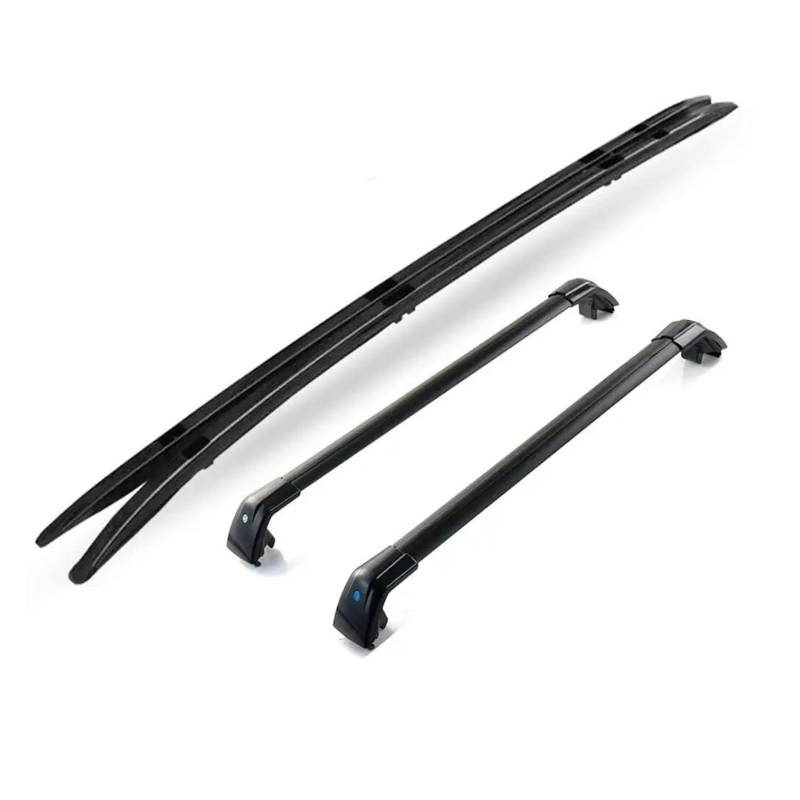 Dachgepäckträger Für Alle CRV Für CR-V 2023-2025 4-teiliges Dachreling-Racks-Querstangen-Kit Frachtgepäckträger Aus Aluminium Dachgepäckträger Querträge von Punxdda
