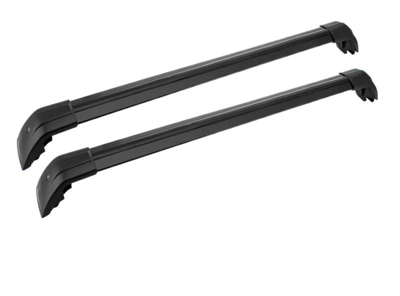 Dachgepäckträger Für BYD Für Seal U 2023 2024 2 STÜCKE Dachrelingträger Querträger Querträger Abschließbar Aluminiumlegierung Dachgepäckträger Querträge(Schwarz) von Punxdda
