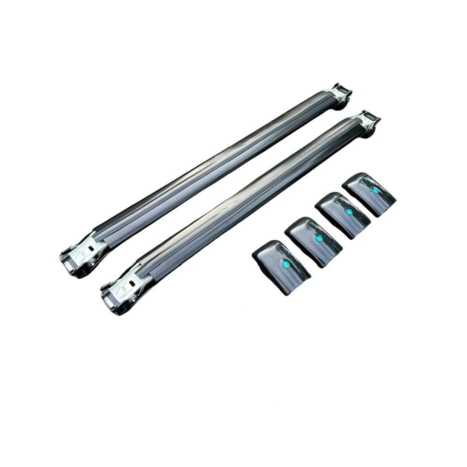 Dachgepäckträger Für BYD Für Shark 2024 2025 Abschließbarer Dachträger Querträger Gepäckträger Dachträger Querträger Relingträger Dachgepäckträger Querträge(Black Set) von Punxdda